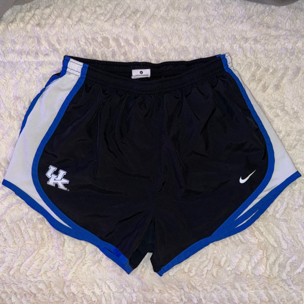 Nike University of Kentucky Black Shorts with Royal Blue Accent
